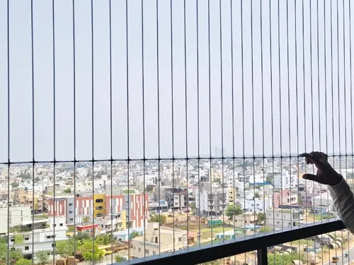 Invisible Balcony Nets