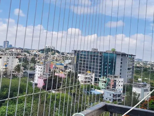 Invisible Grill for Balcony